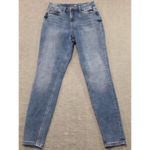 m jeans by maurices Womens Size M REG Blue Wash Denim Stretch Skinny Jeans Pants